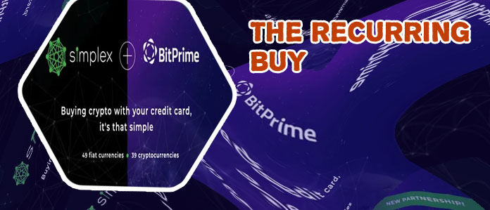 Recurring crypto purchase
